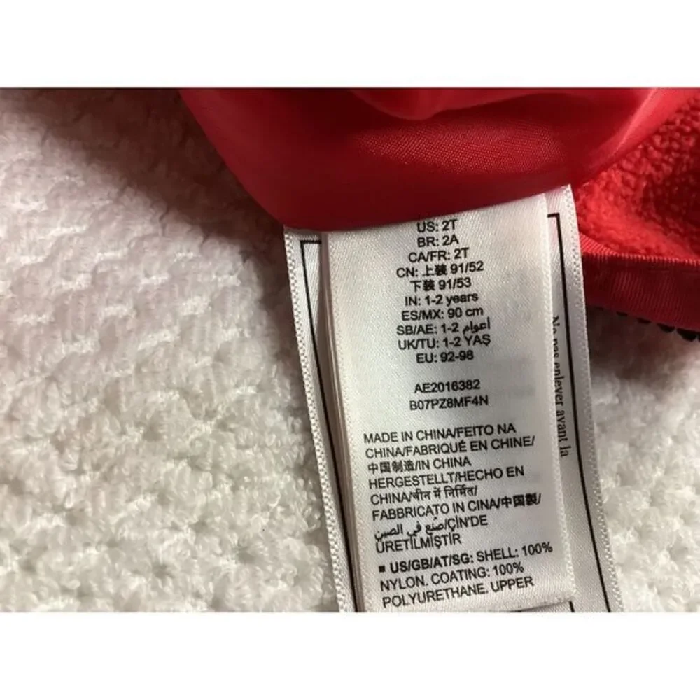 Amazon‎ Kids Red Snow Bib Overalls Ski Pants 2T Insulated Snowsuit Waterproof